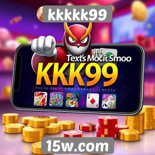 Experiência de jogo em dispositivos móveis no kkkkk99